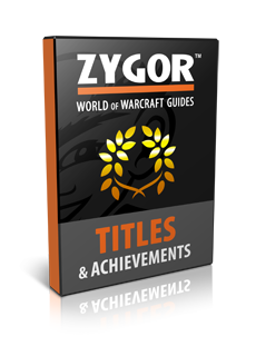 Titles and Achievements guide